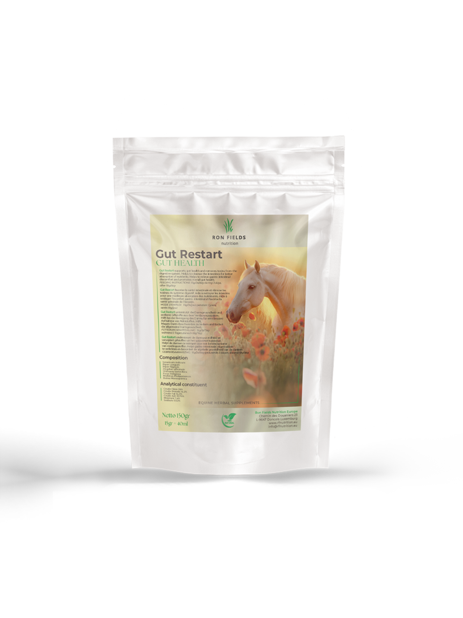 Gut Restart – Natural Digestive Support for Horses