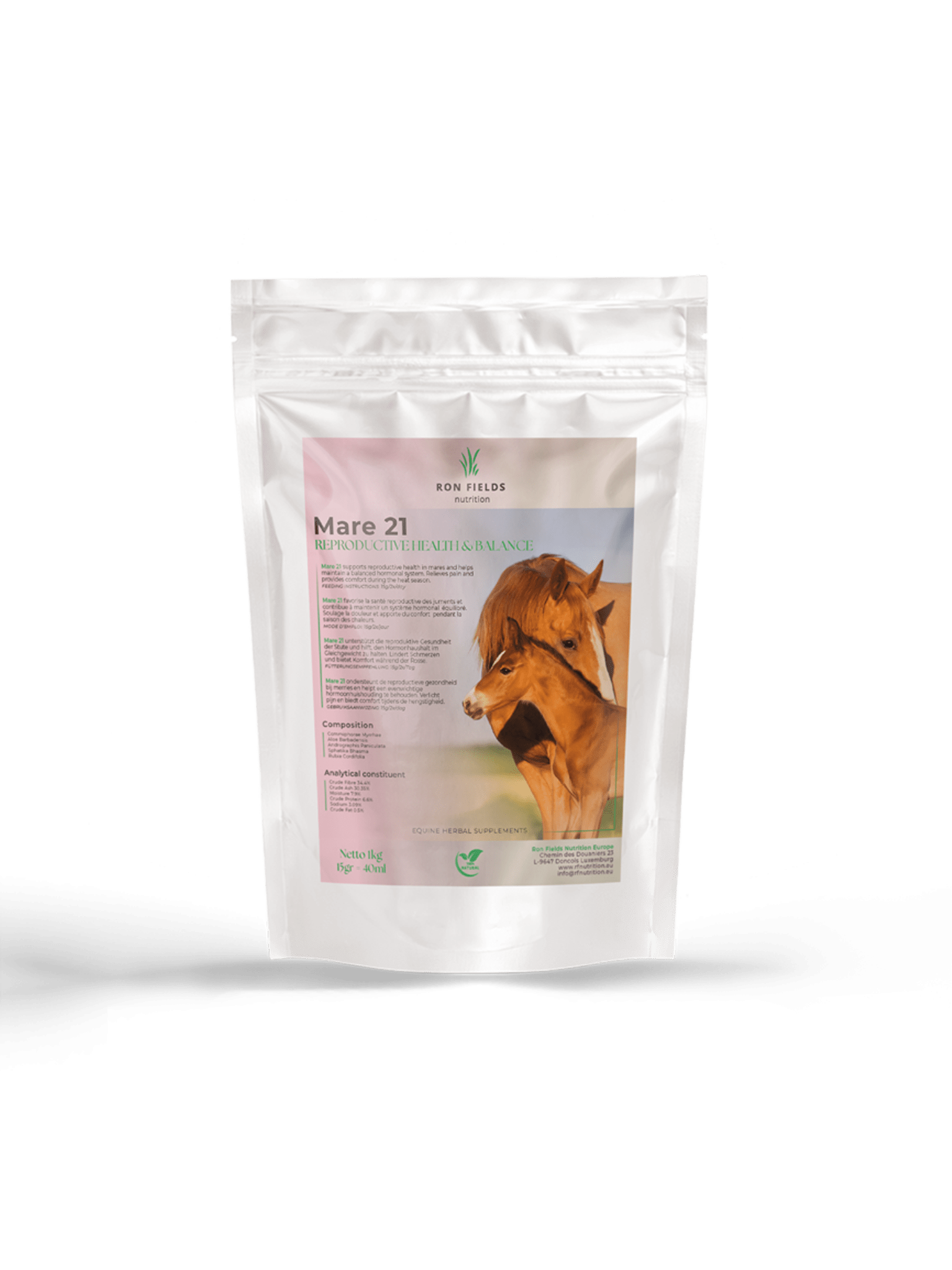 Mare21 – Natural Herbal Support for Mares in Heat