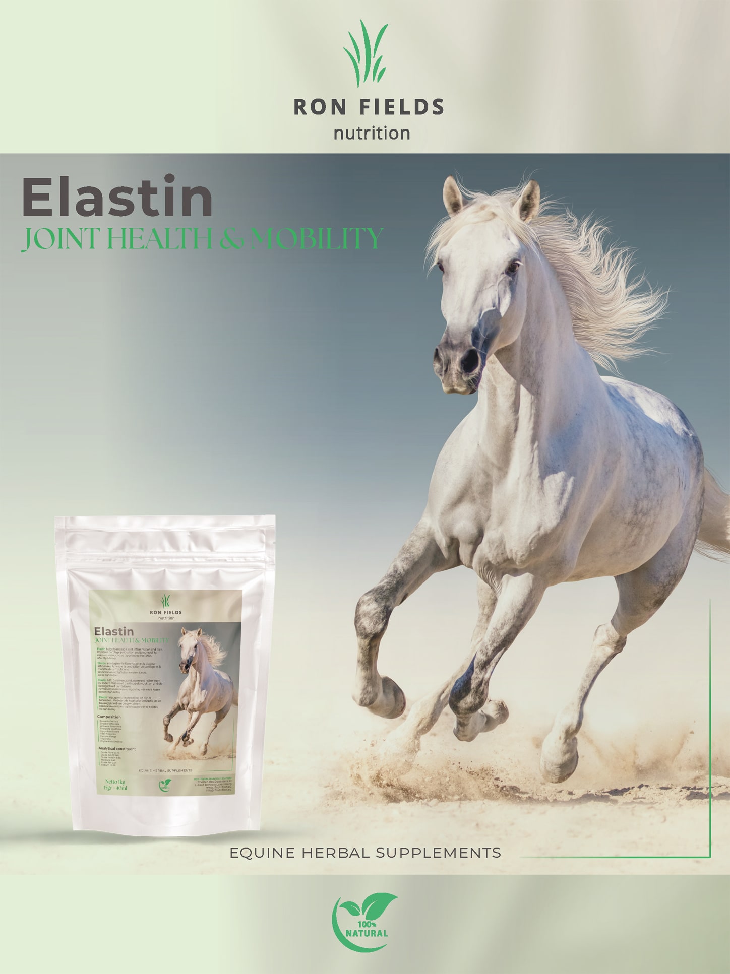 Elastin – Premium Ayurvedic Joint Supplement for Horses - Image 2