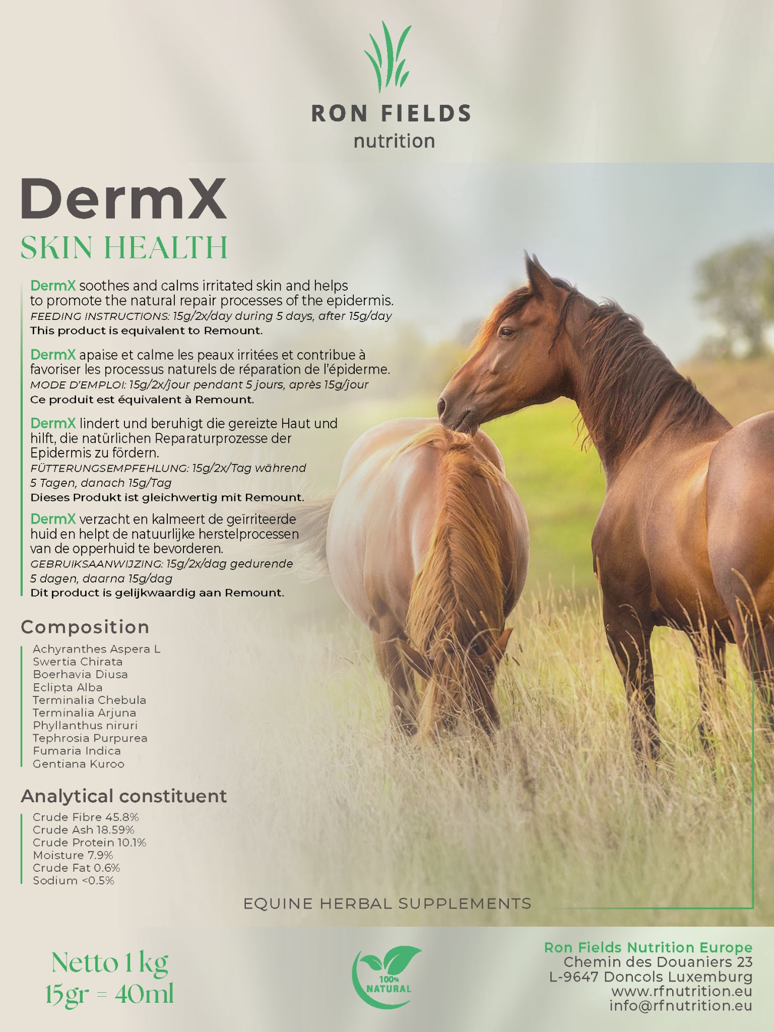 DermX – Natural Skin and Coat Support for Horses - Image 3
