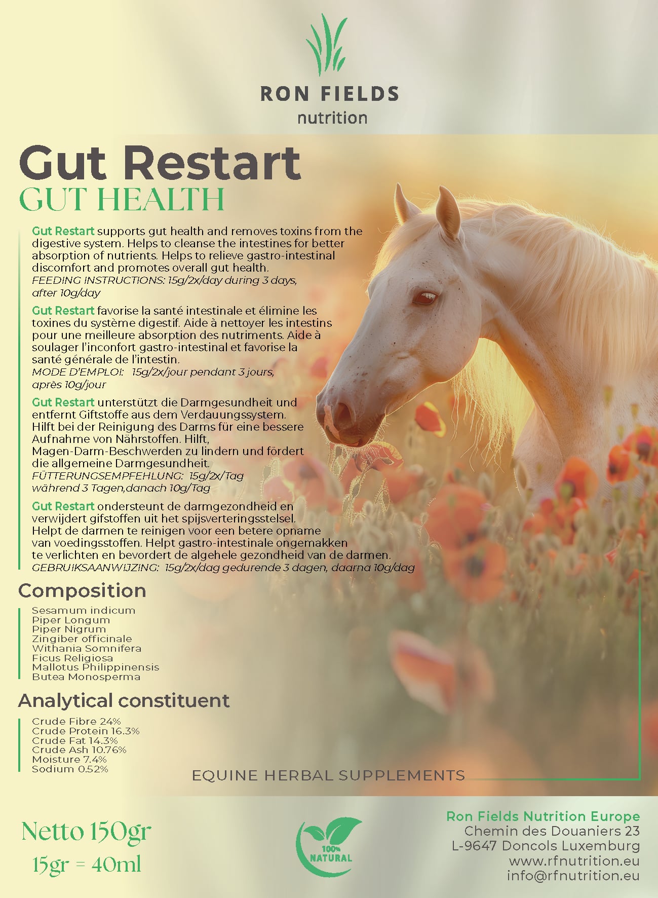 Gut Restart – Natural Digestive Support for Horses – Image 3