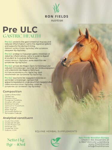 PRE ULC – Natural Gastric Ulcer Support for Horses